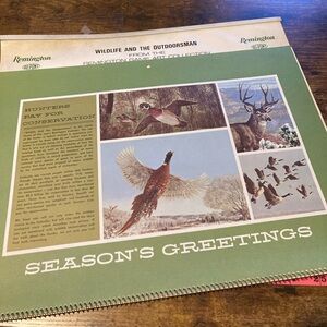 Vintage 1973 Remington Arms Calendar